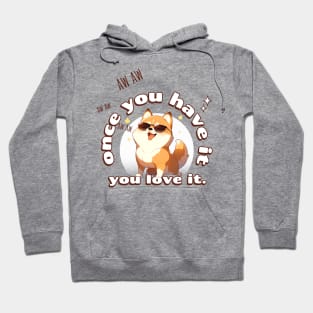 once you have it, you love it Hoodie